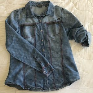 Southern Thread snap shirt